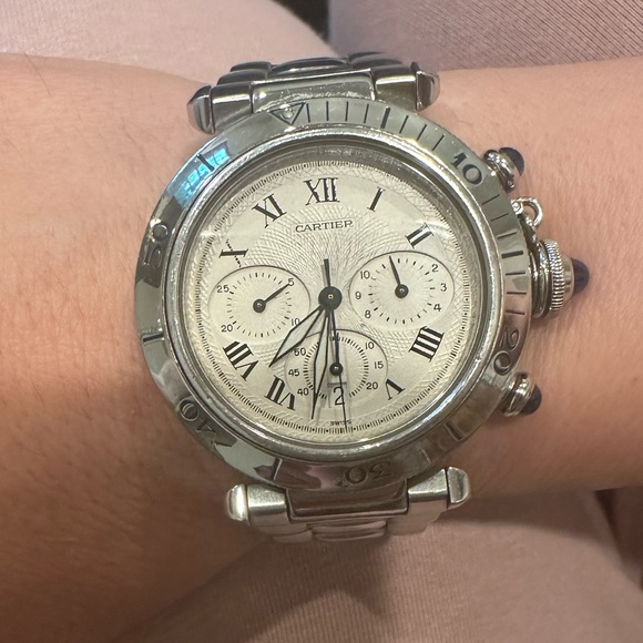 Cartier Pasha watch 38mm - Picture 7 of 11